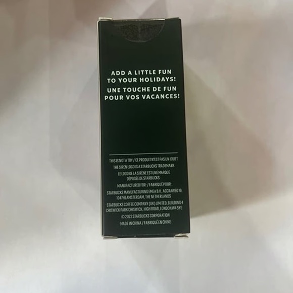 Starbucks Rose Gold Jeweled Cold Cup Keychain - Picture 2 of 3